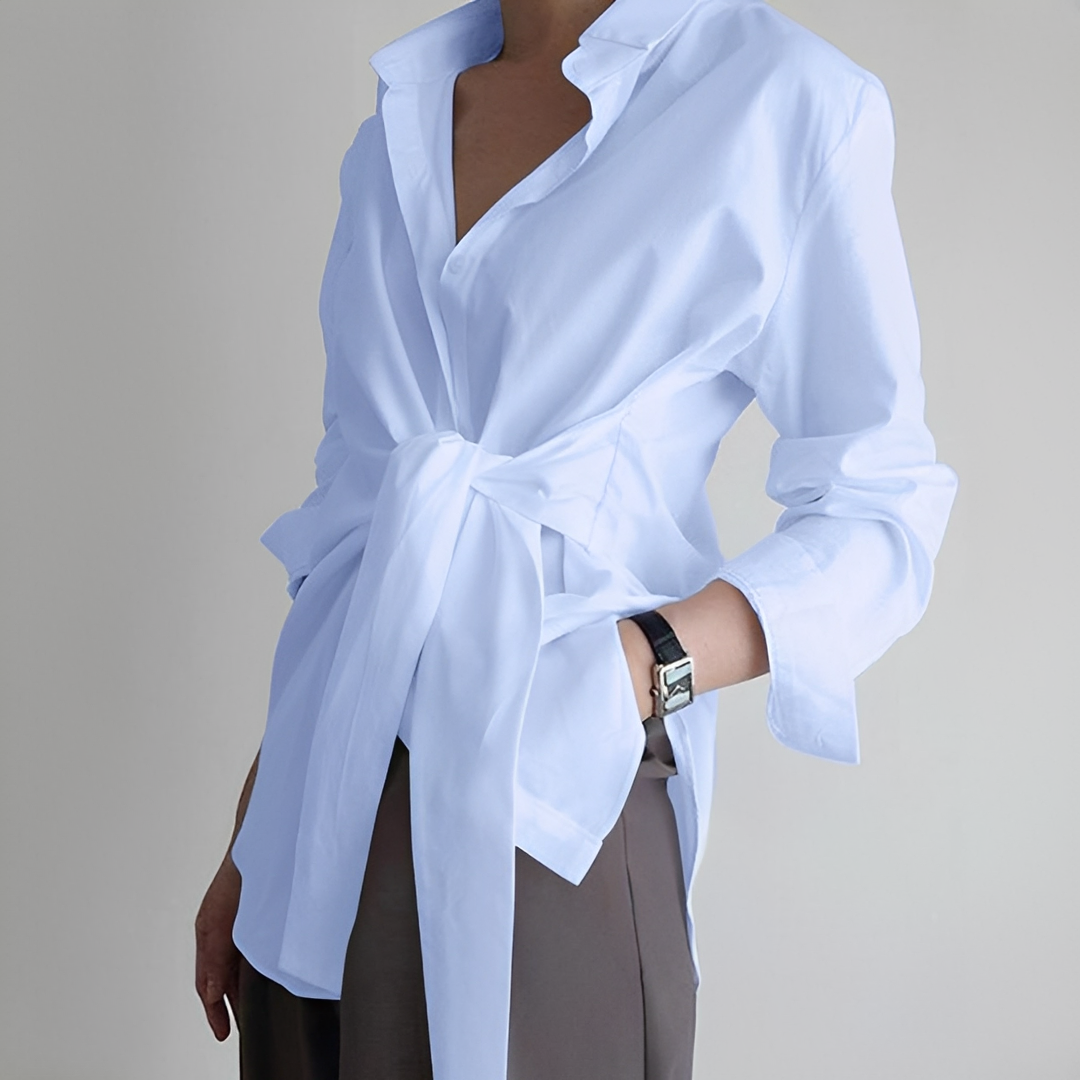 Jasmina - Stylish Long Sleeve Blouse