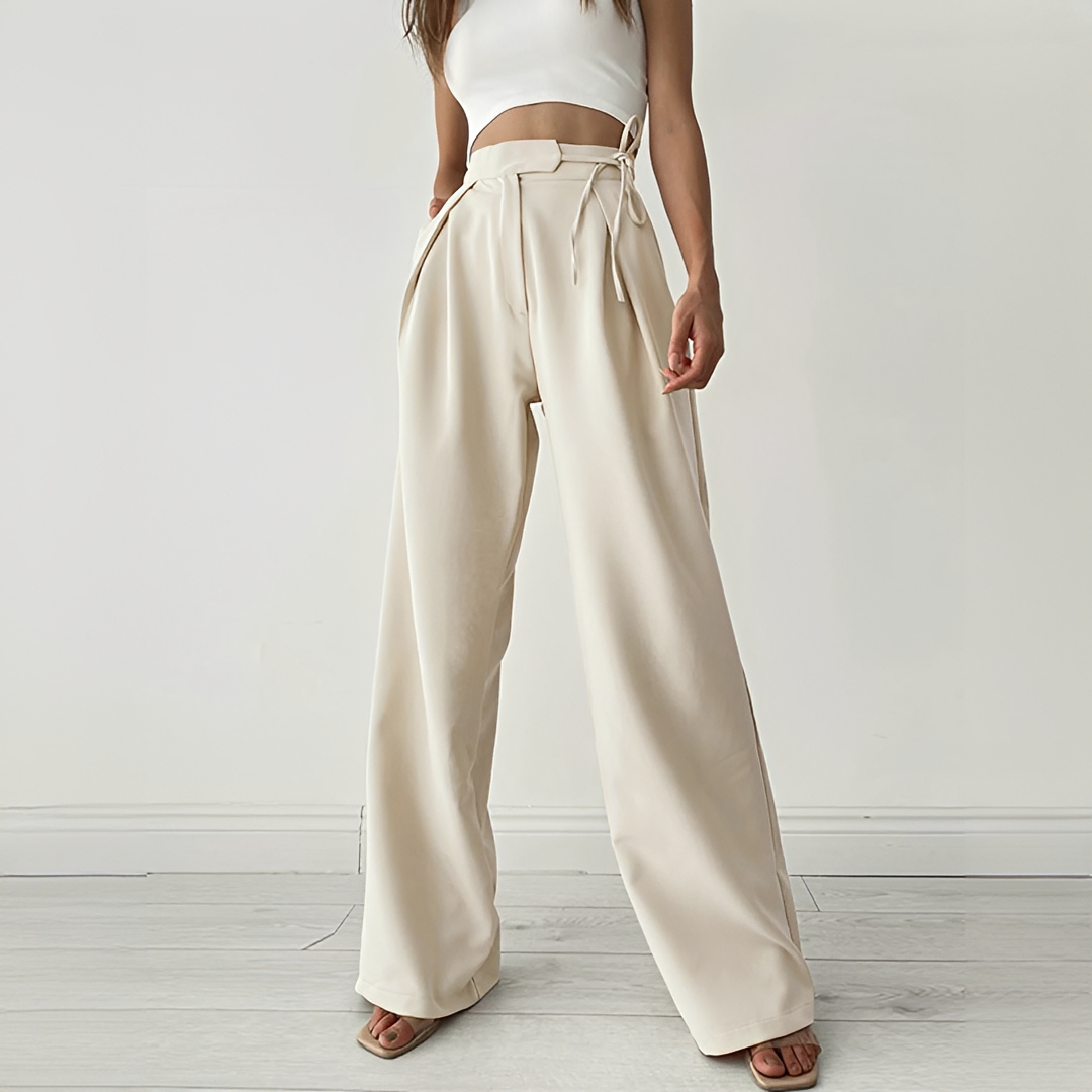 Ezra - Relaxed Wide Leg Trousers