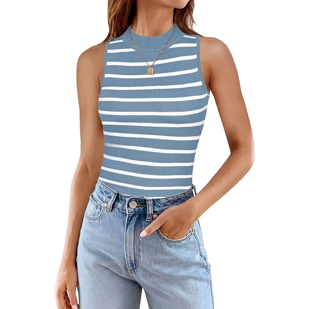 Therese - Relaxed Stripe Top