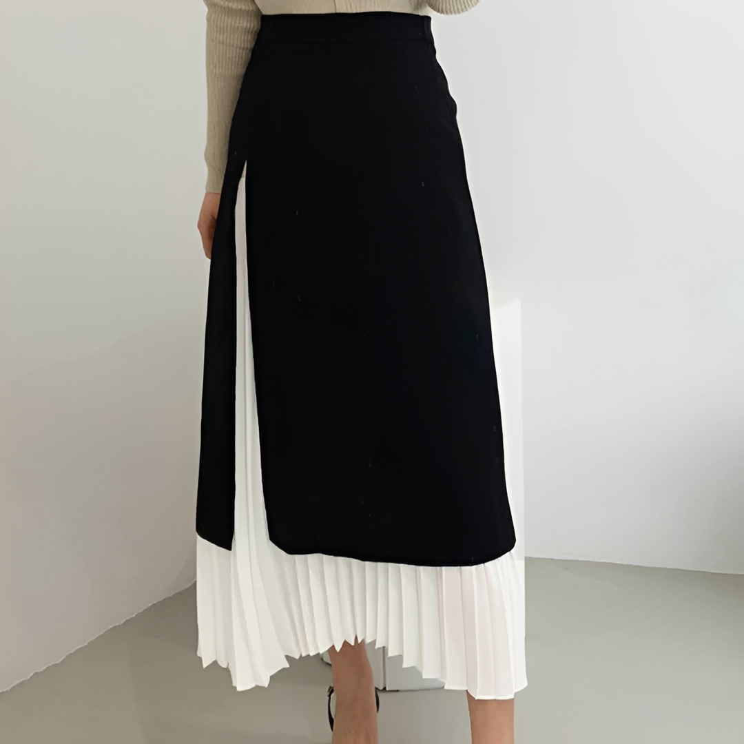 Verna - Stylish Pleated Maxi Skirt