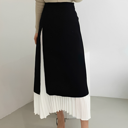 Verna - Stylish Pleated Maxi Skirt
