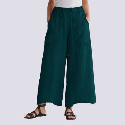 Angela - Women's relaxed wide-leg pants