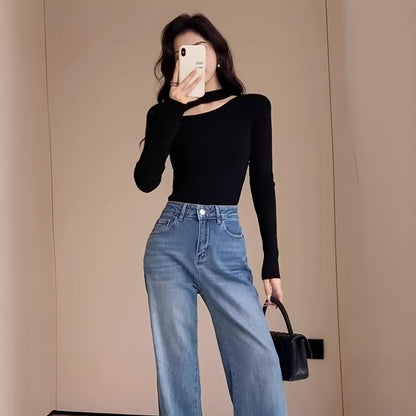 Kiarra - Trendy uneven top