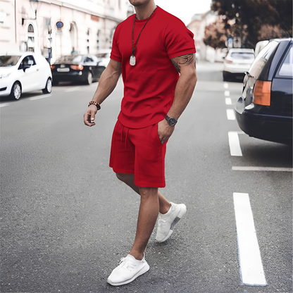 Stevie - Men's Casual Two-piece Outfit