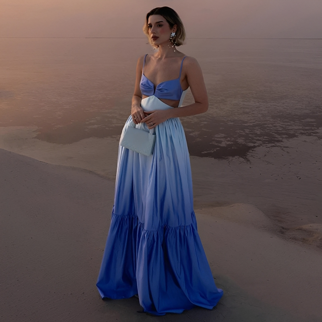 Corina - Elegant Cami Maxi Dress