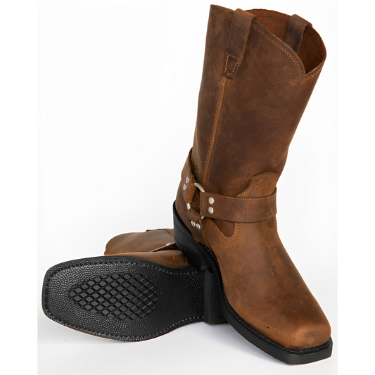 Walter – Retro Cowboy Boots for Men