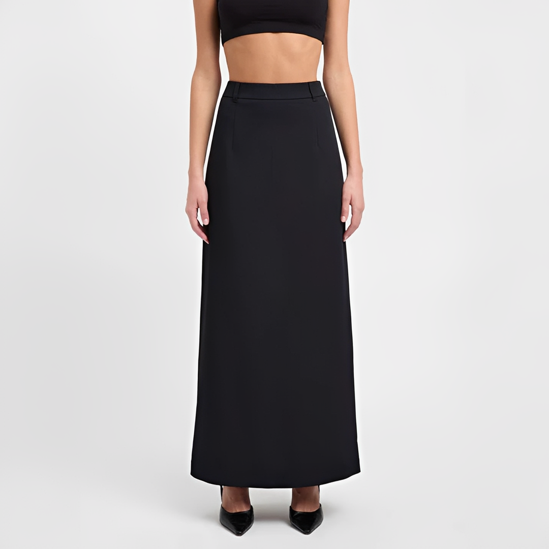 Alita - Stylish long skirt with slit