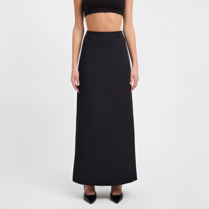 Alita - Stylish long skirt with slit