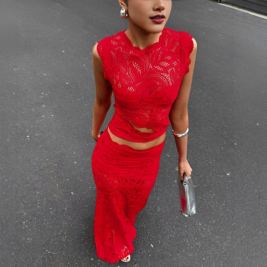 Kaine - Stylish Two-Piece Ensemble