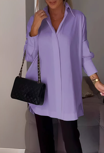 Lauren - Fashionable Long-Sleeved Shirt