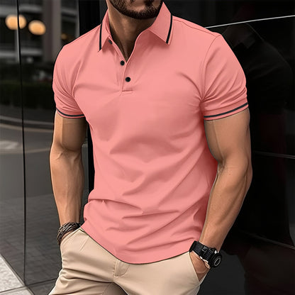 Frank - Trendy Lapel Polo Shirt