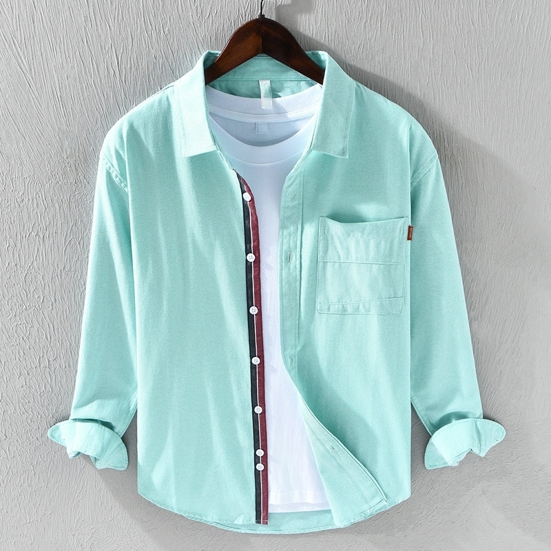 Oskar - Fashionable Long-Sleeve Shirt