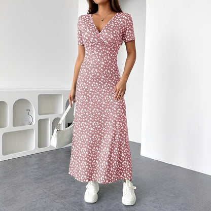 Reggie - Trendy Floral Long Dress