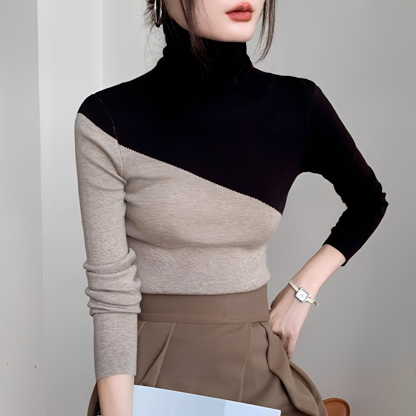 Arlette - Cozy Long-Sleeve Top