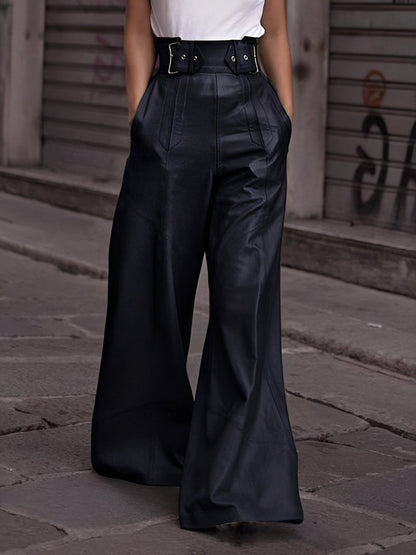 Cathy - Fashionable Loose High-waisted Pants