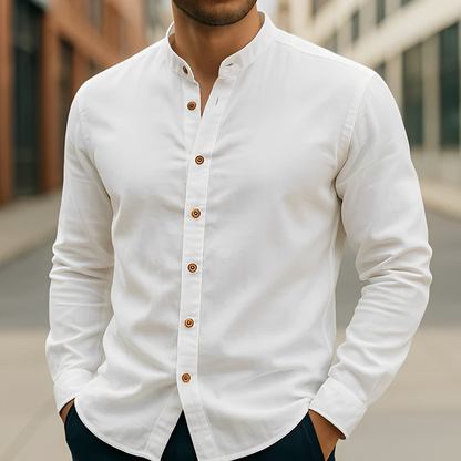 Aick - Men's trendy summer long-sleeve shirt