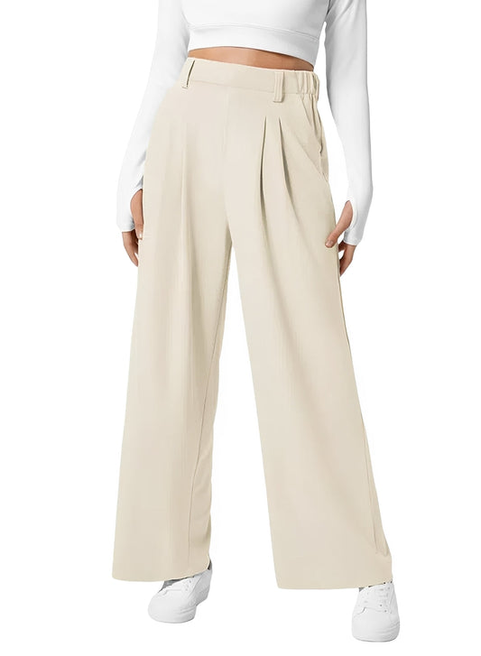 Kyla - High Waist Stretch Wide Leg Pants