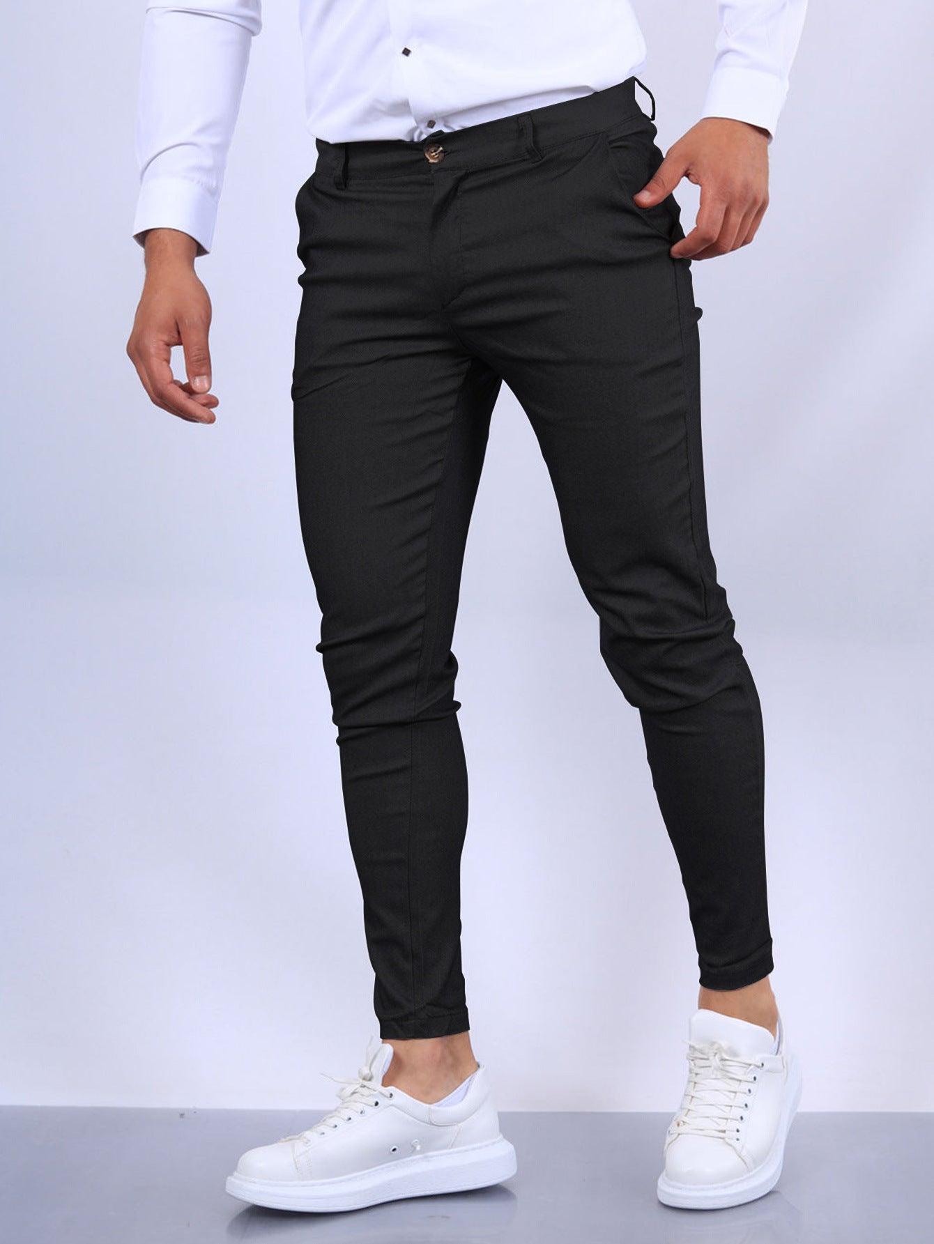 Ryan - Men's Casual Slim-Fit Trousers