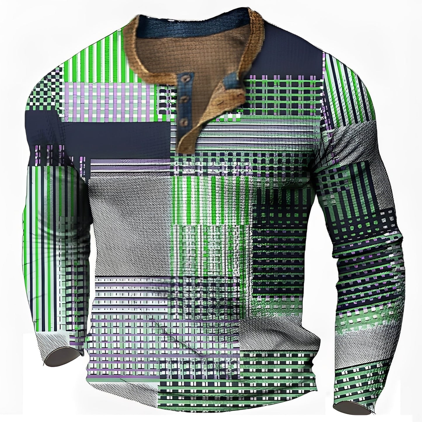 Sam - Men's Long-Sleeve Shirt - Stylish and Casual