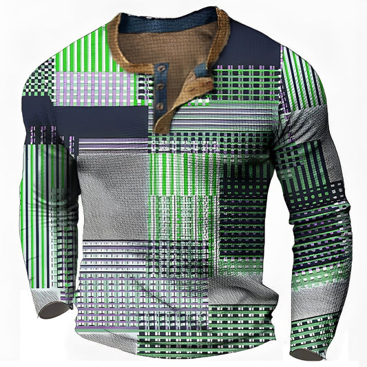 Sam - Men's Long-Sleeve Shirt - Stylish and Casual