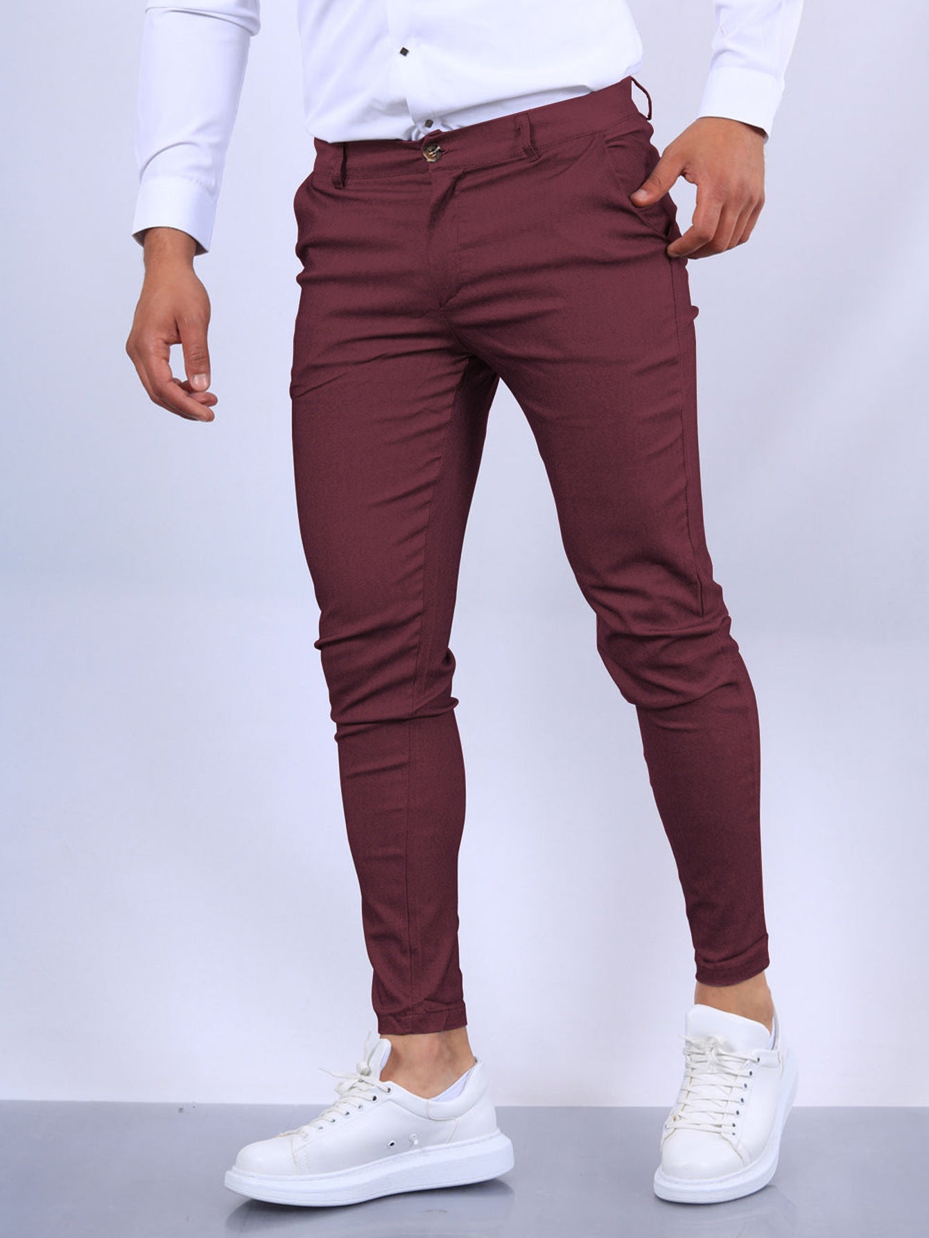 Ryan - Men's Casual Slim-Fit Trousers