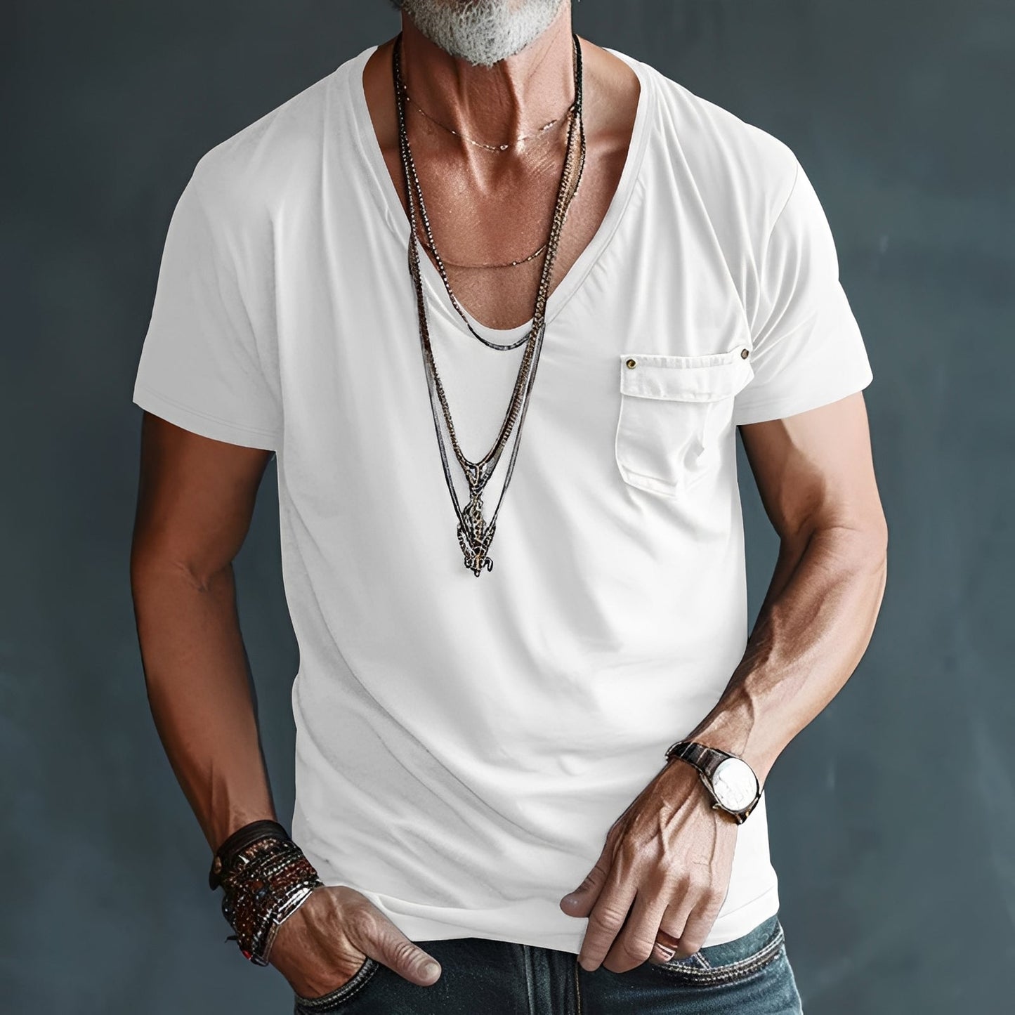 Eddie – Men's T-shirt – Comfortable and loose fit