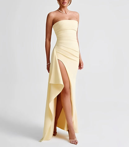 Danelle - Elegant Slit Maxi Dress