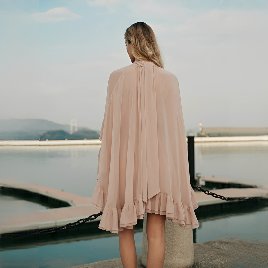 Zhuchin - Elegant dress with ruffles
