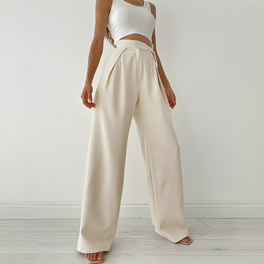 Ezra - Relaxed Wide Leg Trousers