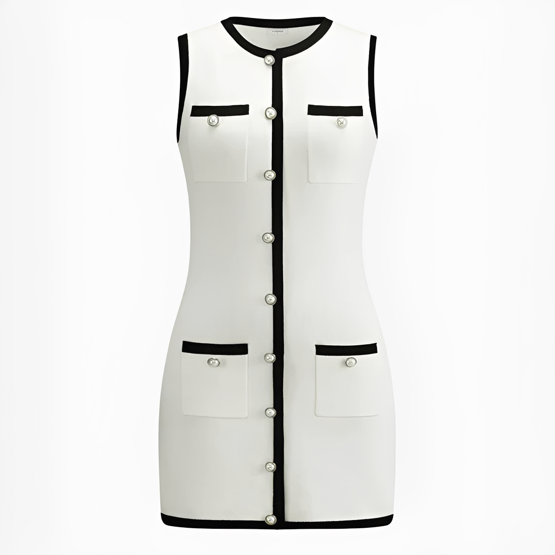 Delilah - Stylish sleeveless short dress