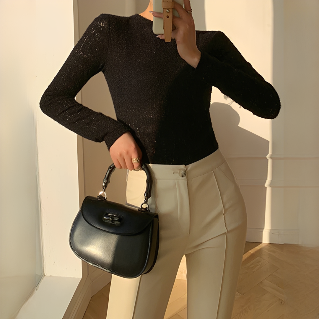 Perlaine - Cozy long-sleeve top