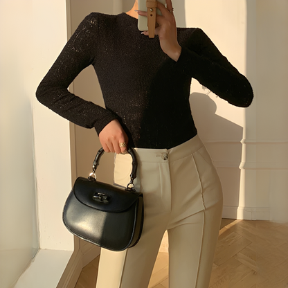 Perlaine - Cozy long-sleeve top