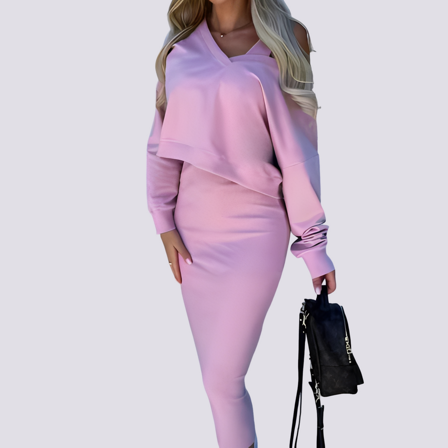 Elsie - Stylish Two-Piece Dress Set