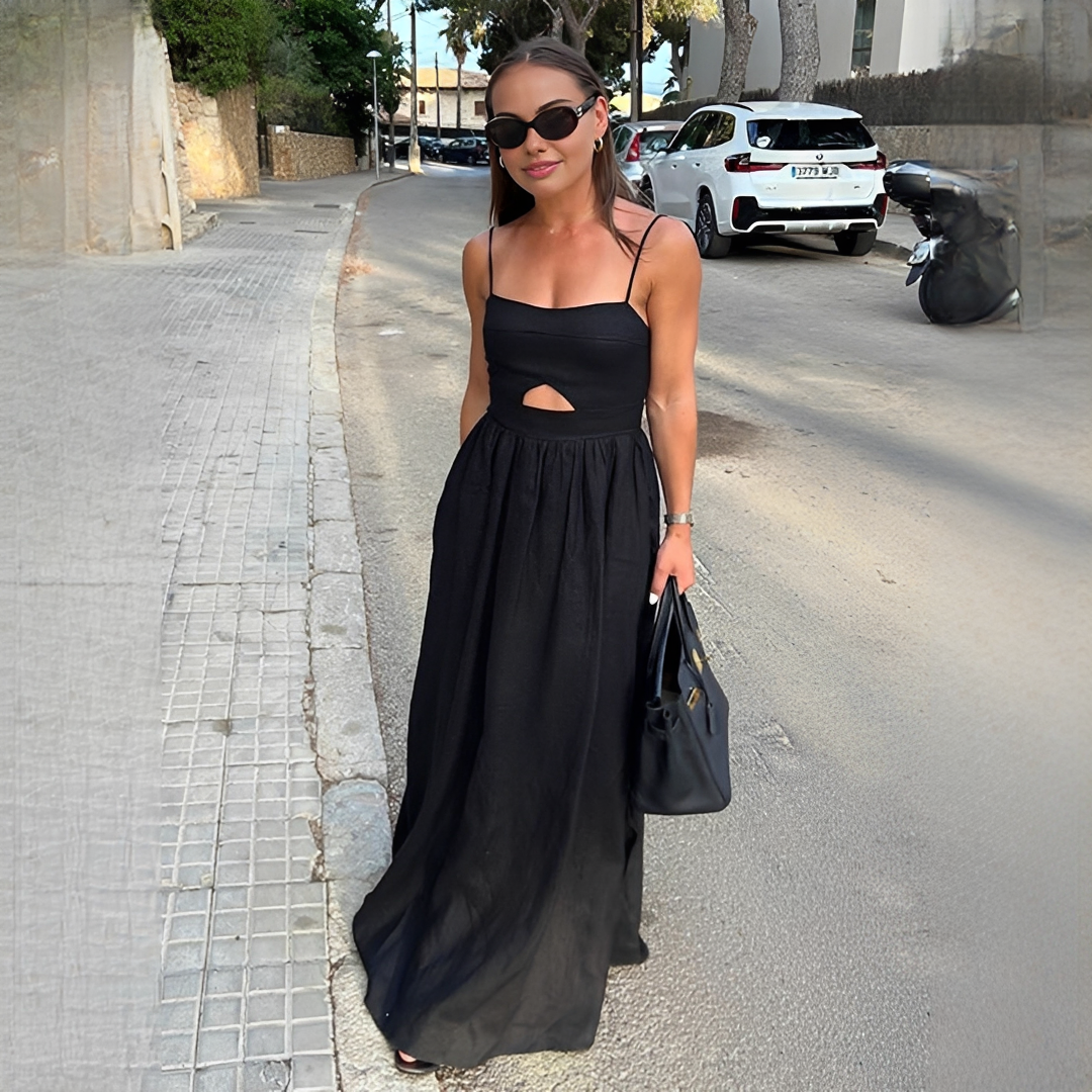 Meadel - Chic sleeveless maxi dress