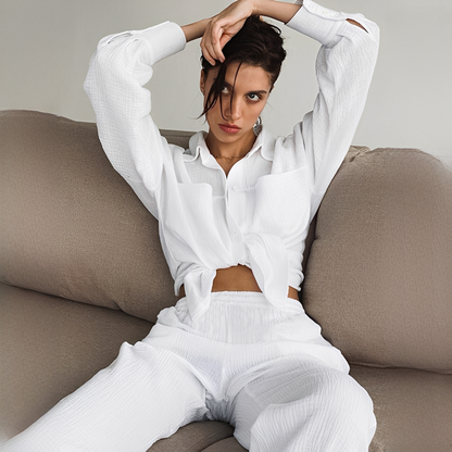 Lucille - Relaxed Two-Piece Pants Outfit