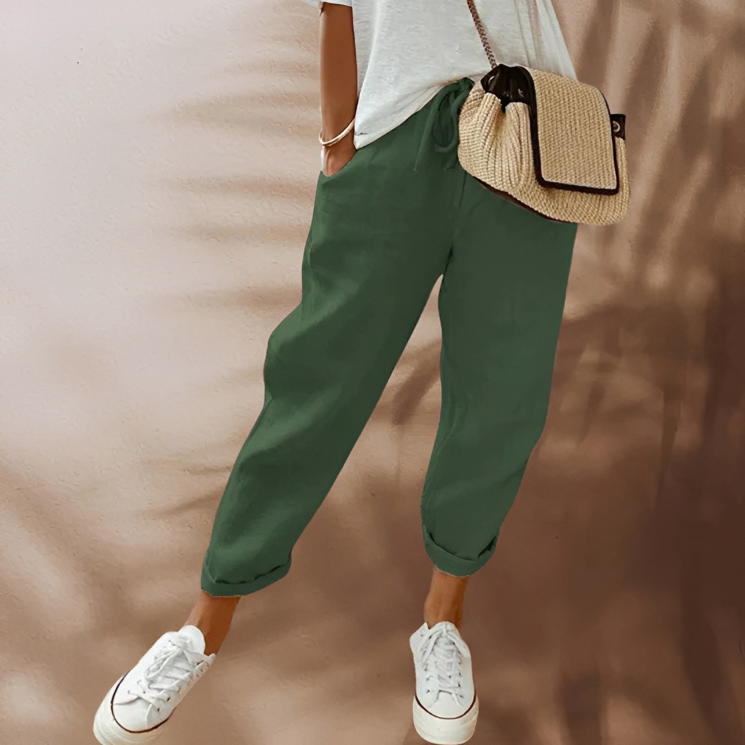 Johanna - Chic and casual women's summer trousers