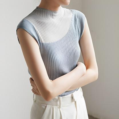 Kiara - Stylish Sleeveless Top