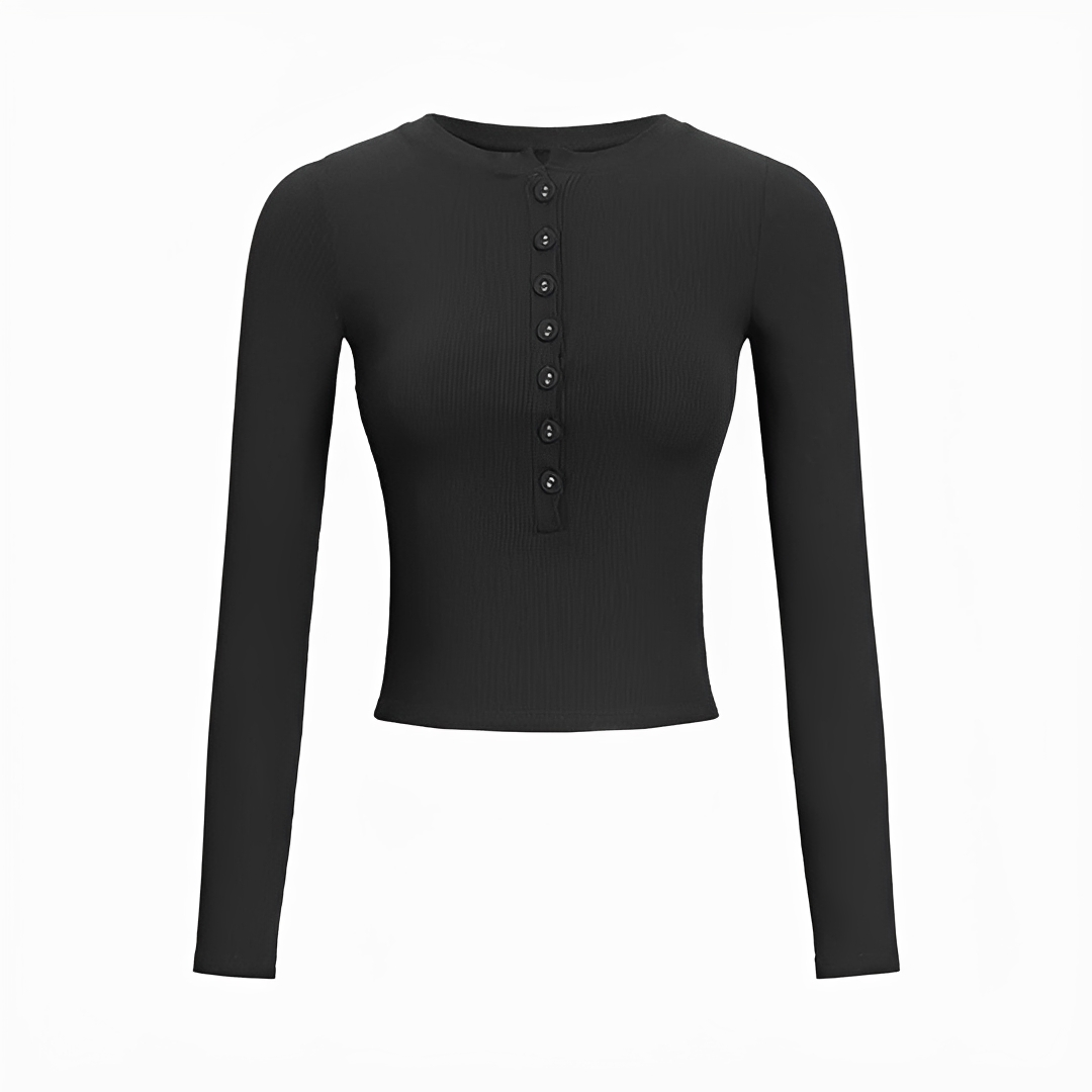 Lorina - Chic long-sleeve shirt