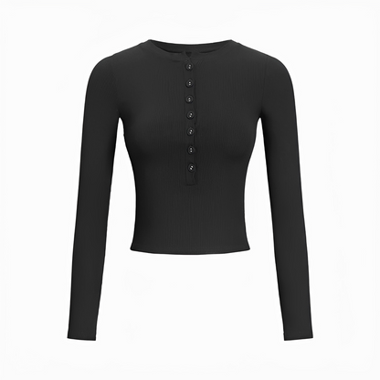 Lorina - Chic long-sleeve shirt