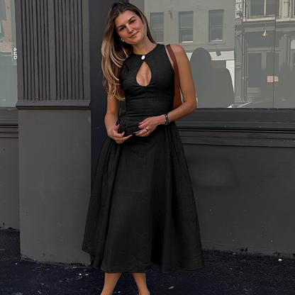 Chelou - Long Pleated Dress