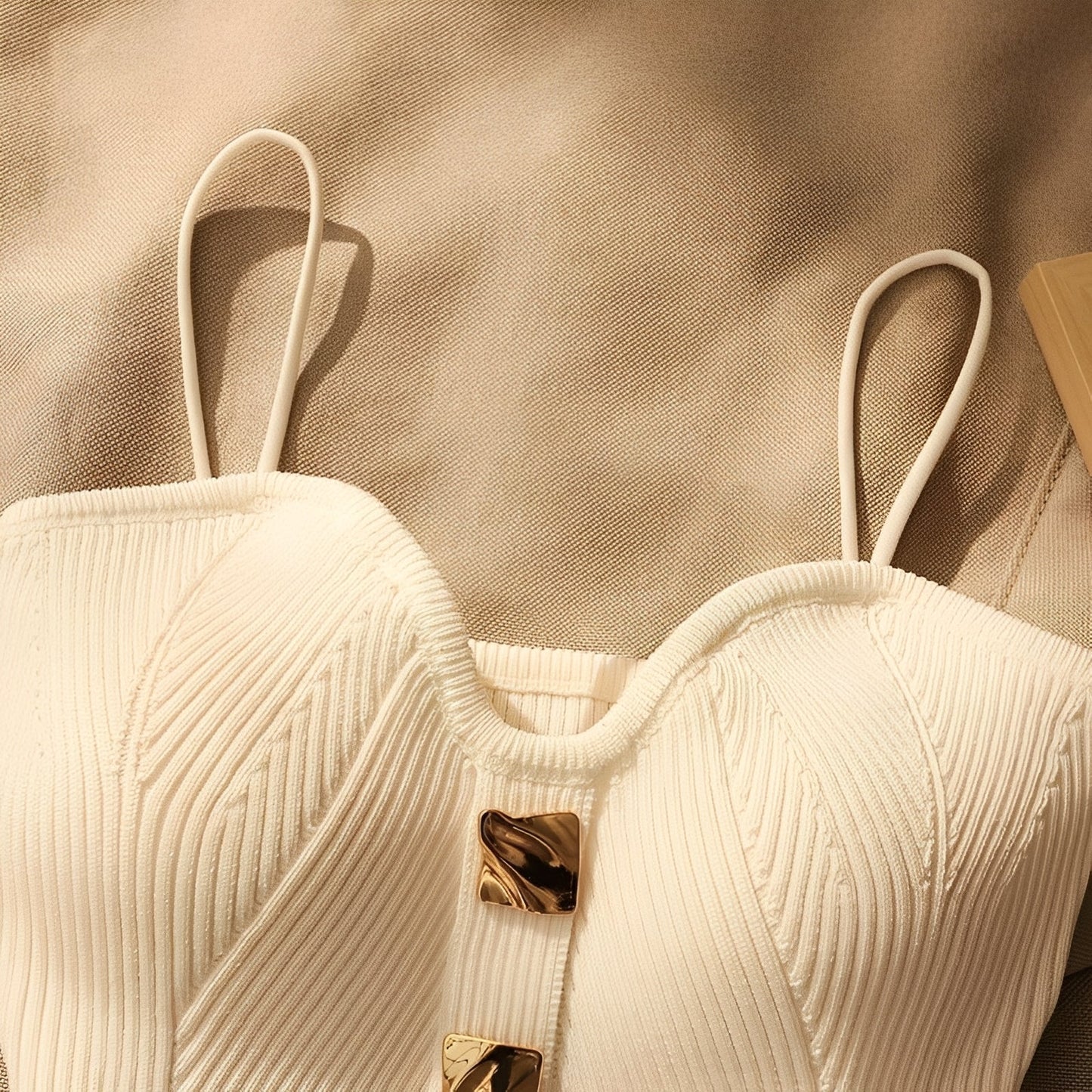 Ameera - Trendy Ribbed Corset Top