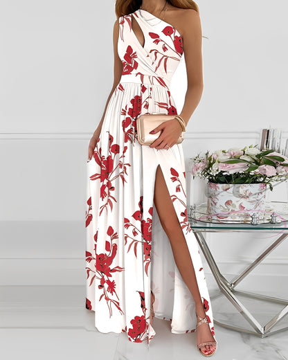 Jasmin - Stylish one-strap women's maxi dress
