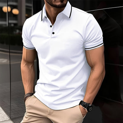Frank - Trendy Lapel Polo Shirt