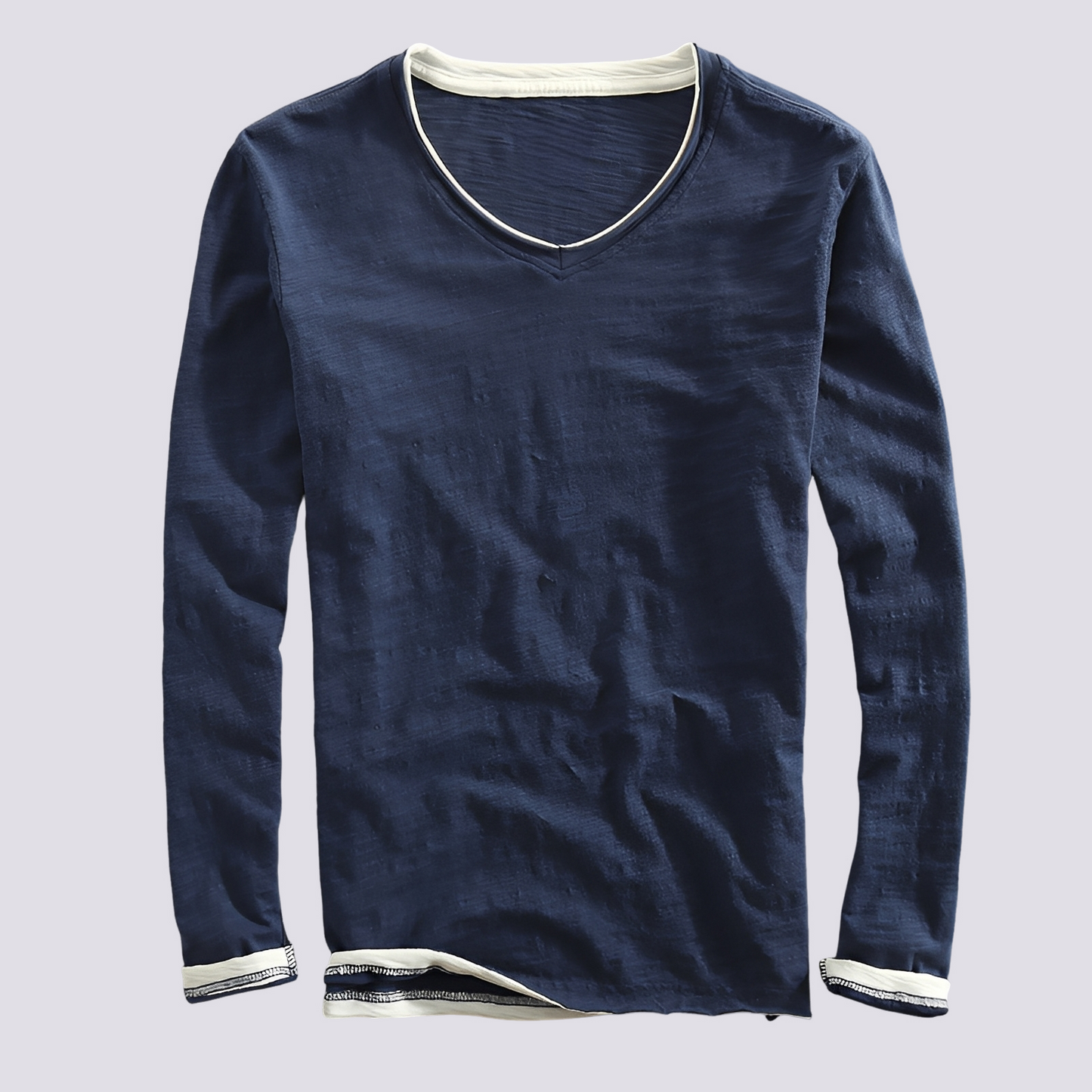Jack - Stylish Long-sleeved Distressed Shirt