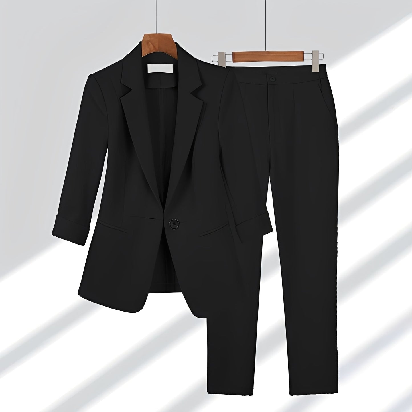Myrtle - Stylish Single-breasted Suit Set