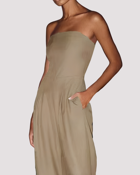 Carmen - Strapless Formal Jumpsuit