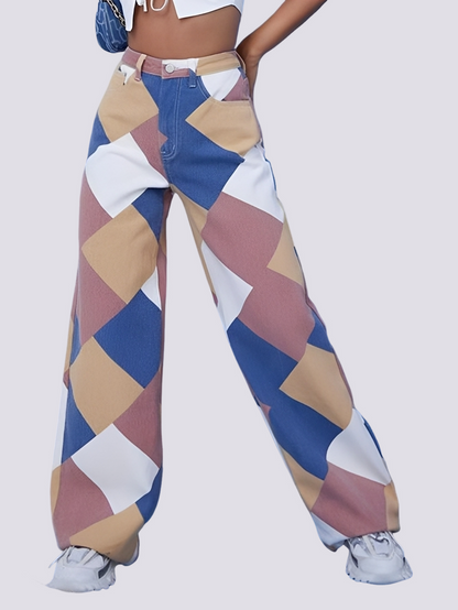 Alison - Stylish Wide-Leg Jeans