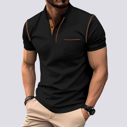Stefan - Men's fashionable, breathable polo shirt