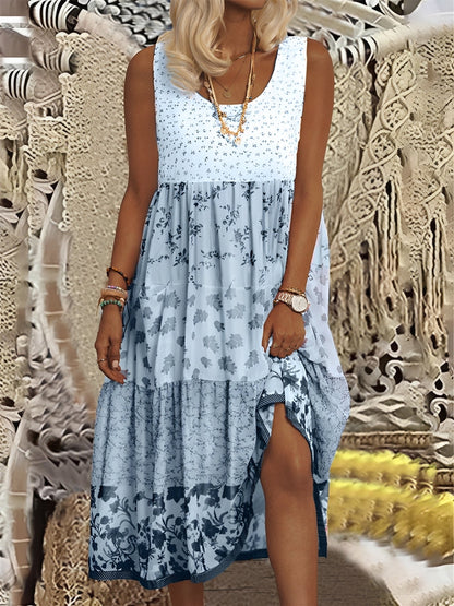 Nancy - Stylish Boho Midi Dress