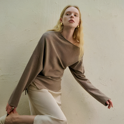 Gellie - Stylish Asymmetrical Top